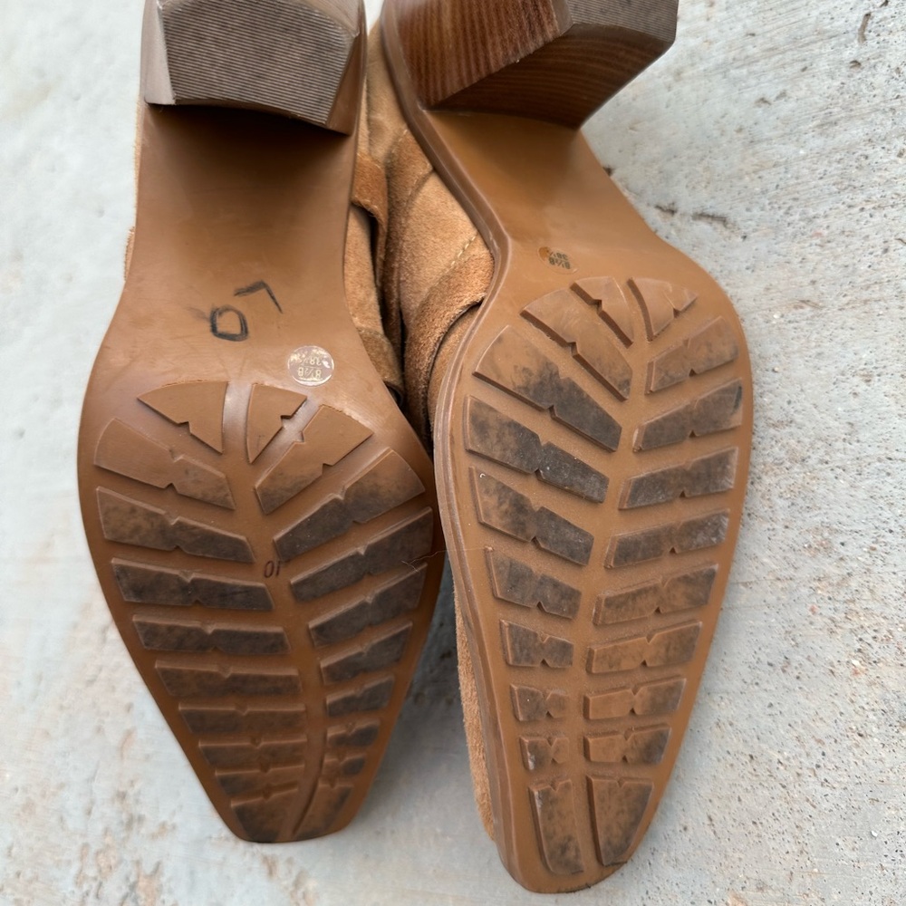 To the Max Tan Heeled Booties - Picture 5 of 6